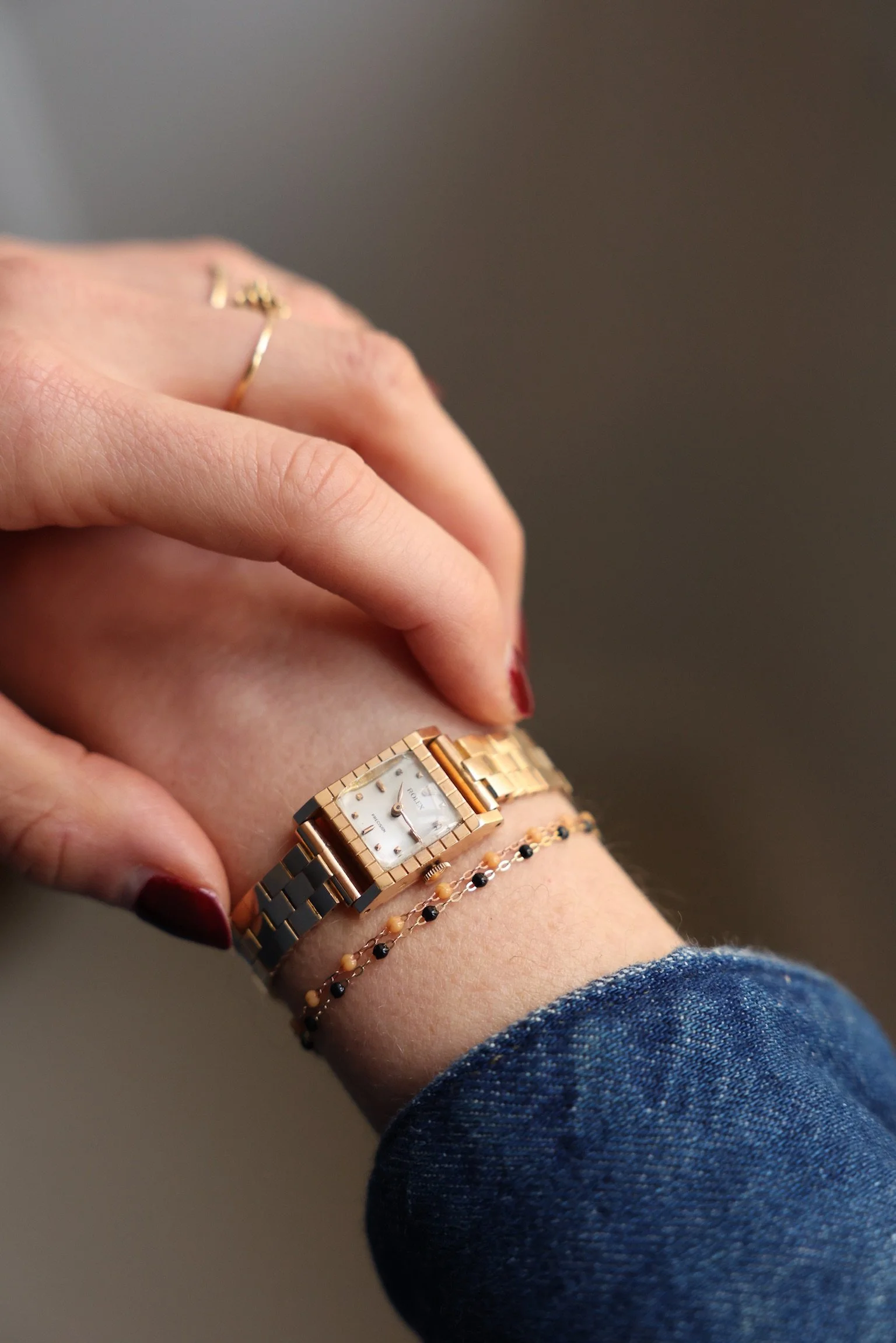 Rolex Précision dame or jaune