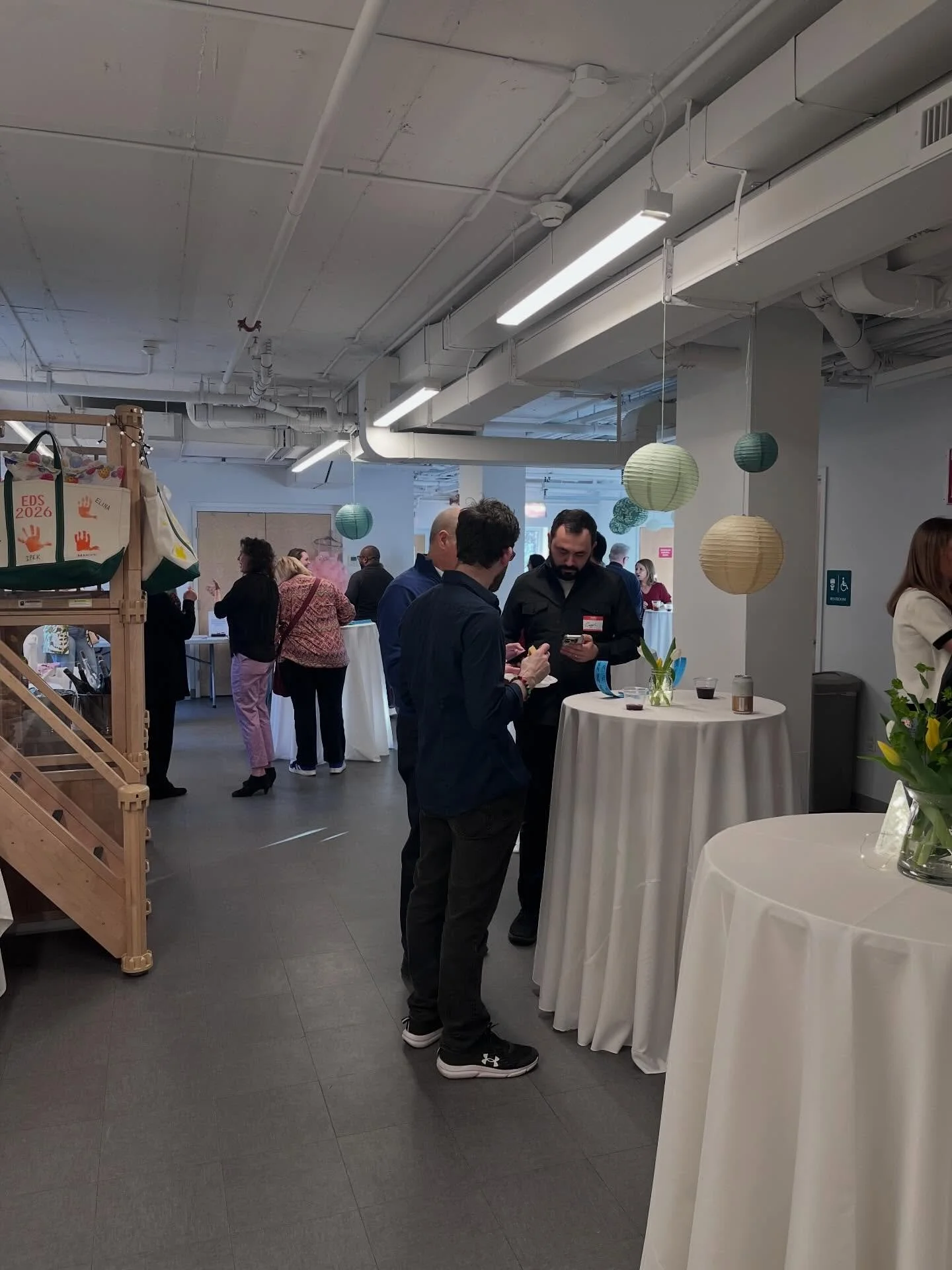 Evergreen After Dark!! Our annual fundraiser was a wonderful evening with families and staff. It was a chance to spend time together as a community and raise money for our school. The event was held at the school in our Motor Room and was such a fun 