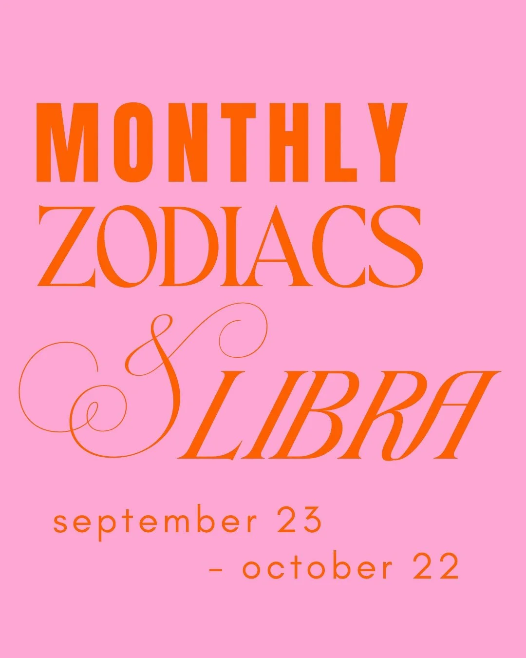 ✤ Libra // Limited Zodiac Flash 20% Off ✤

Libra sun, moon, or rising - you are pure harmony ⚖️ Elegant, diplomatic, and deeply connected to the beauty in life, you seek balance in all things. Ruled by Venus and the element of air, your presence is s