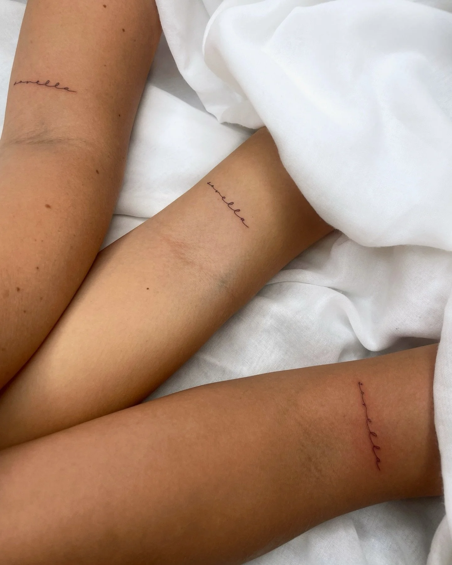 ✤ Sister x 3 ✤ 

I will forever love doing delicate pieces like these 🤍

Residential studio @_pranatattoo.com_ // Bondi Beach, Sydney

To schedule an appointment or request a consultation, Message me and let&rsquo;s get chatting about your next beau