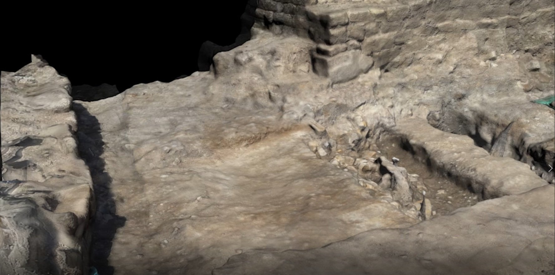 Post-dig trench model