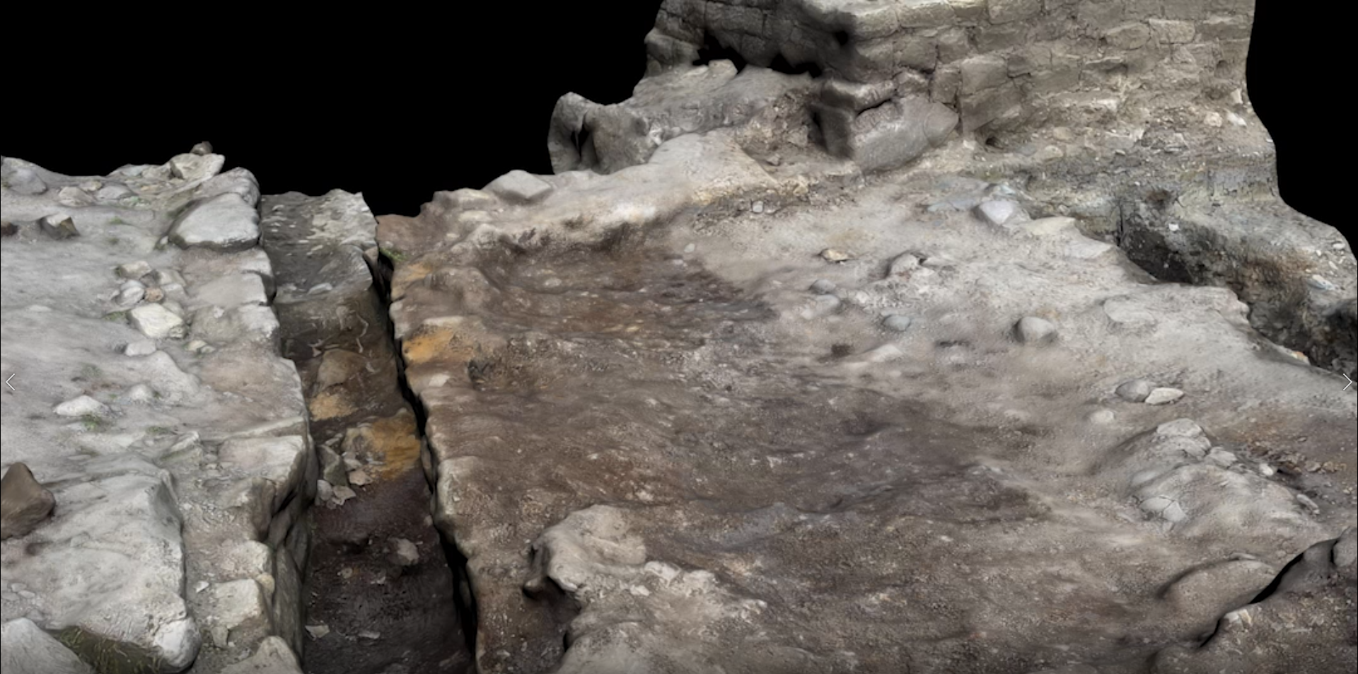 Pre-dig trench model
