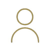 Geometric drawing of a human
