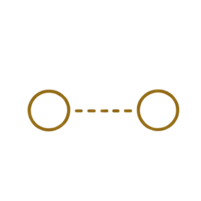 Geometric drawing of a human