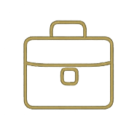 Geometric image of a briefcase