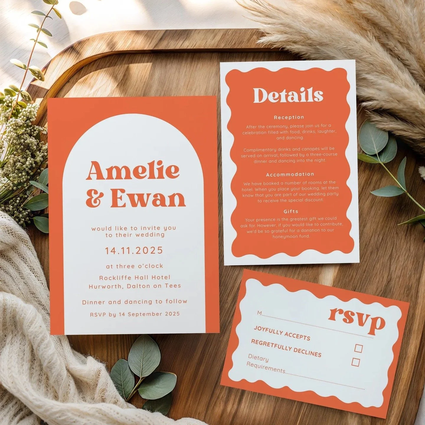 For a pop of colour and some fun shapes, this wedding template bundle is perfect for adding the wow factor to your wedding. Link in Bio to my wedding shop in Etsy ❤️

#WeddingStationery #WeddingSignage #LuxuryWeddingDetails #WeddingPlanningInspo #Mod