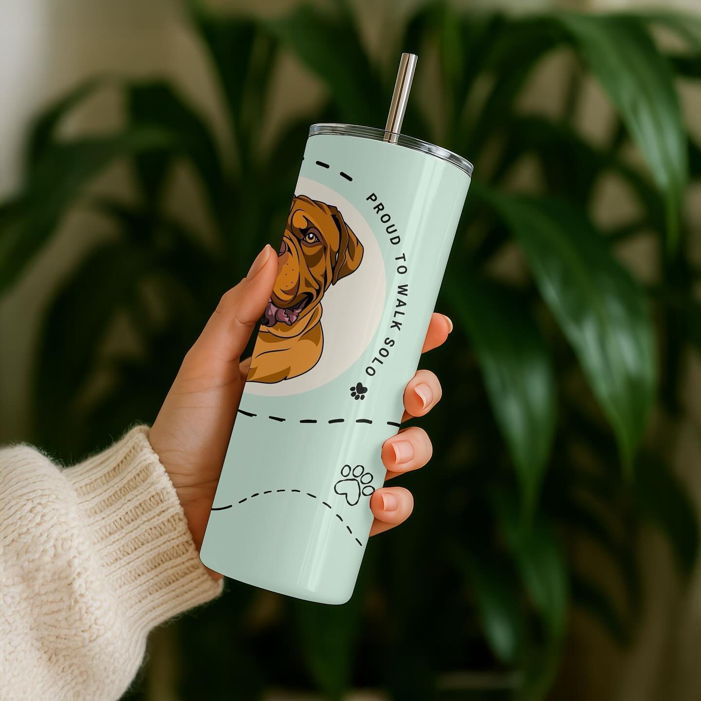 Tumbler wrap design and care tags for the lovely @walkiesandwhiskersnotts. Part of their &lsquo;&amp; me collection&rsquo; they are based in Rainworth and specialise in solo dog walks, which I think is amazing, being a large dog owner myself. Gemma a