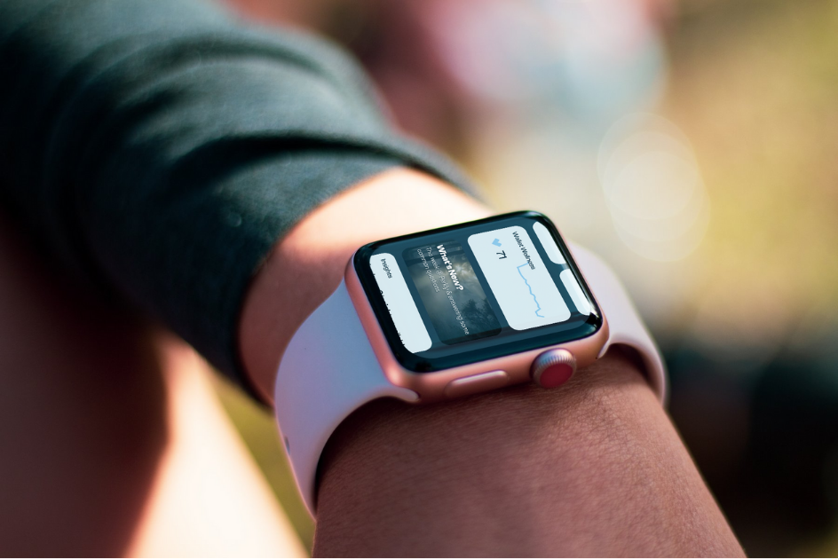 Perkly app in smartwatch
