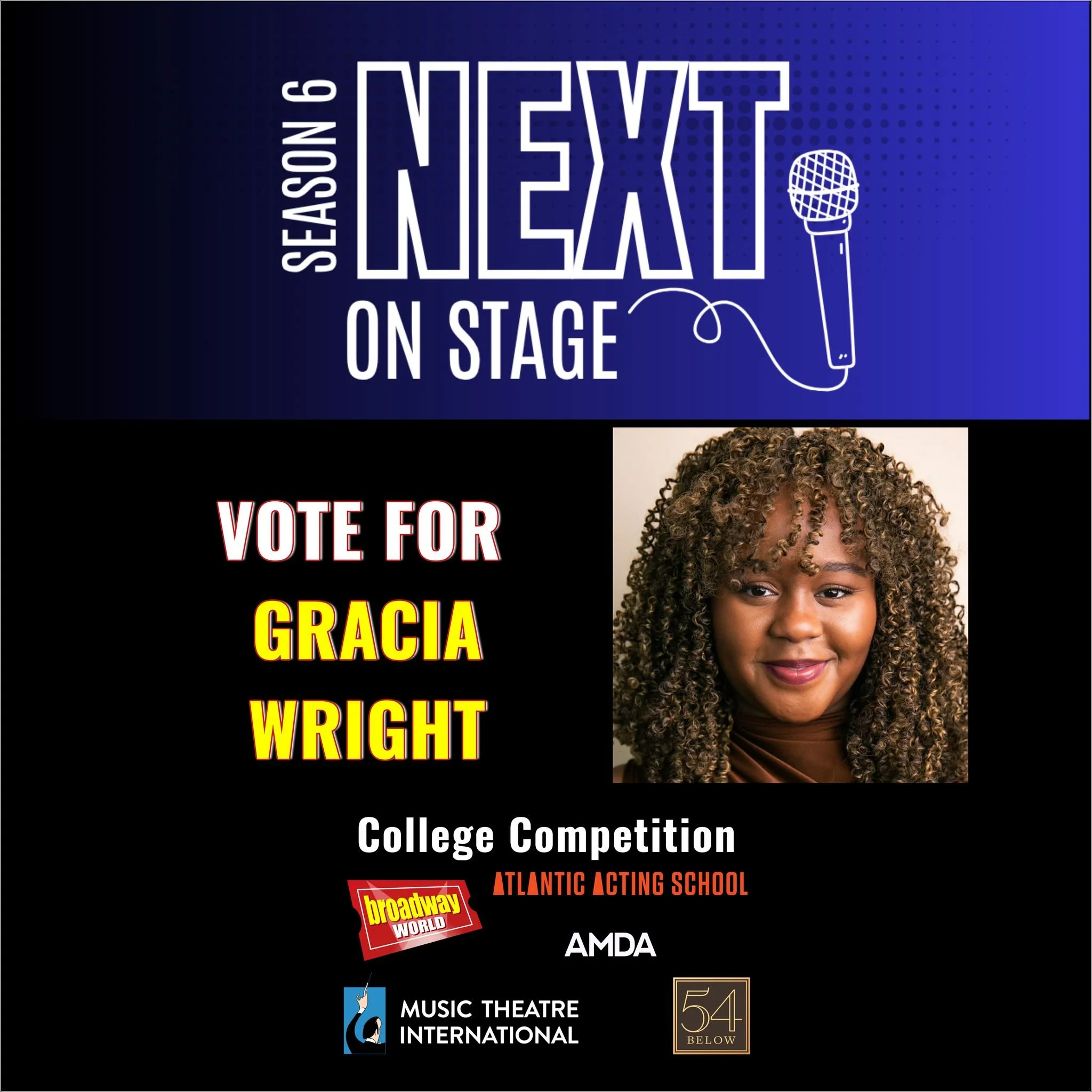 β¨ We’re cheering for Gracia Wright, a sophomore BFA Musical Theatre student at Brenau University, competing in Broadway World’s Next On Stage, a national competition for college students across the country!
Gracia performs “For For