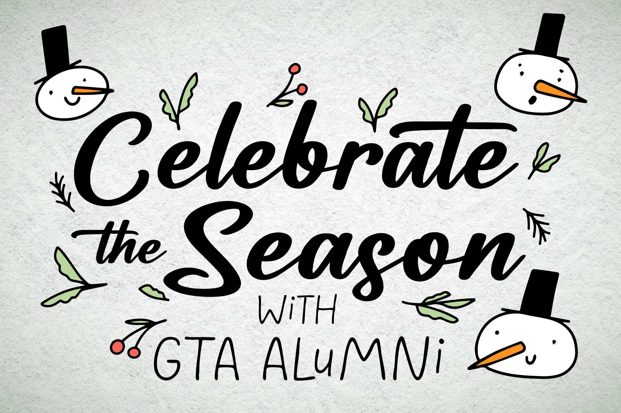 Even during our winter break, GTA talent is lighting up Atlanta stages! See our alumni in two of the season's most celebrated productions.

Alumni Cole Ferguson, Kari Twyman, Greg Hunter, and Joel Harlan-Ledbetter are performing in @aurora.theatre's 