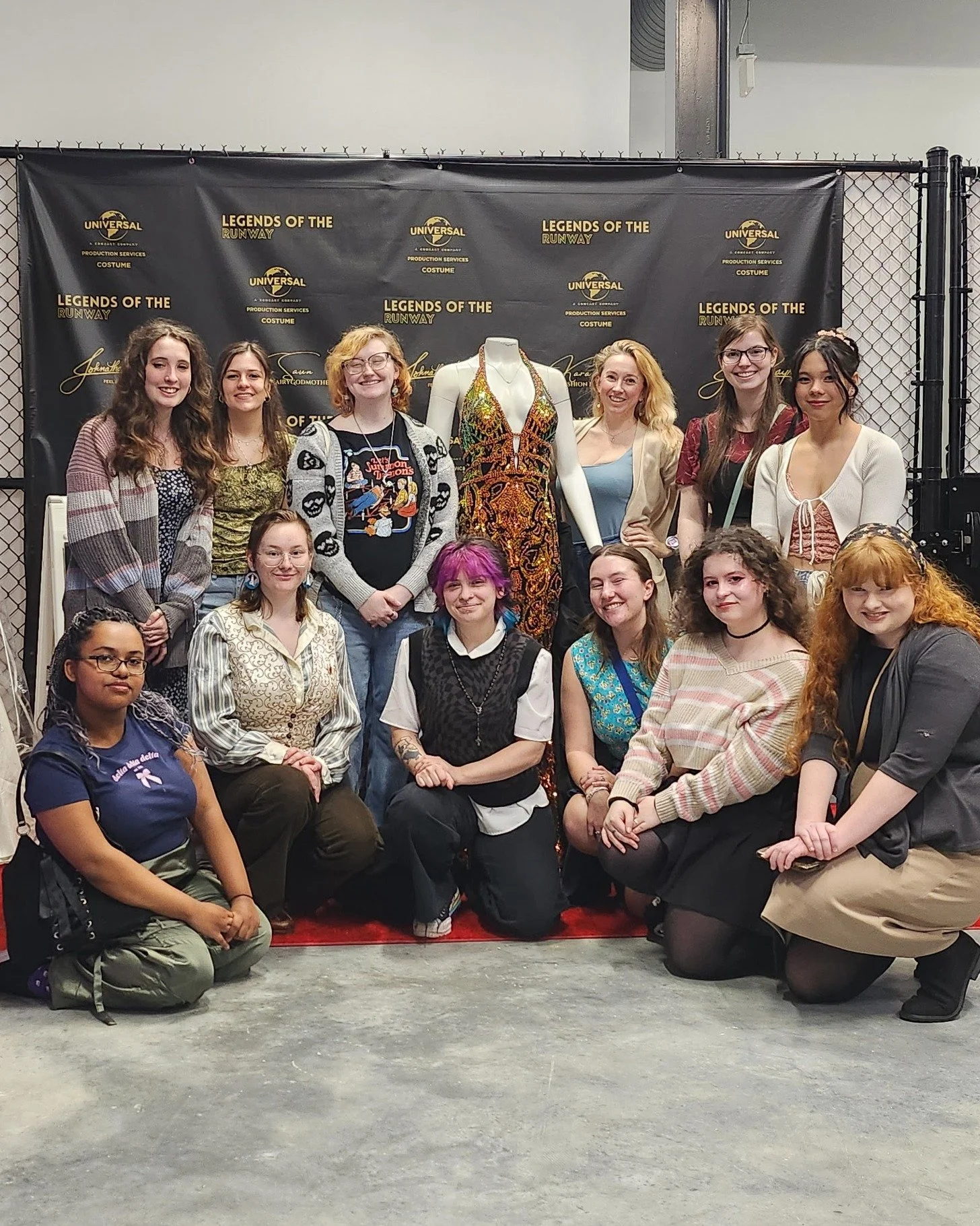 Our costume students visited Assembly Atlanta last week for a behind-the-scenes look inside NBC Universal's costume department! They met with the Costume Manager and her team for a full tour of the workspace and storage facilities. Students saw first