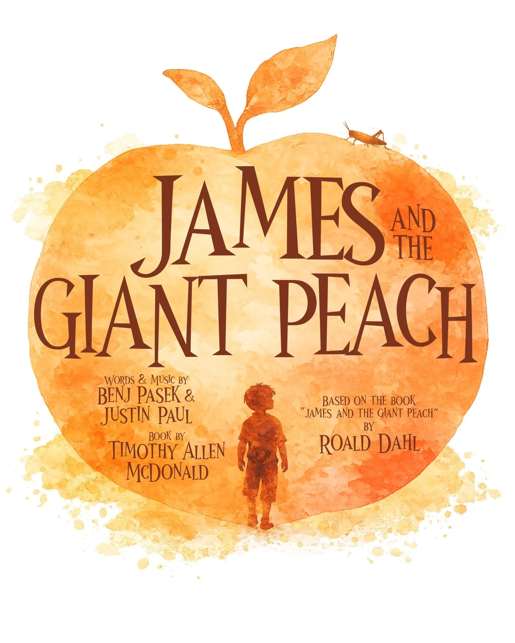 A giant peach, a lonely boy, and an adventure big enough for the whole family.

JAMES AND THE GIANT PEACH is the season&rsquo;s most magical first stop, perfect for families, grandparents, young theatre lovers, and anyone ready for a little wonder.

