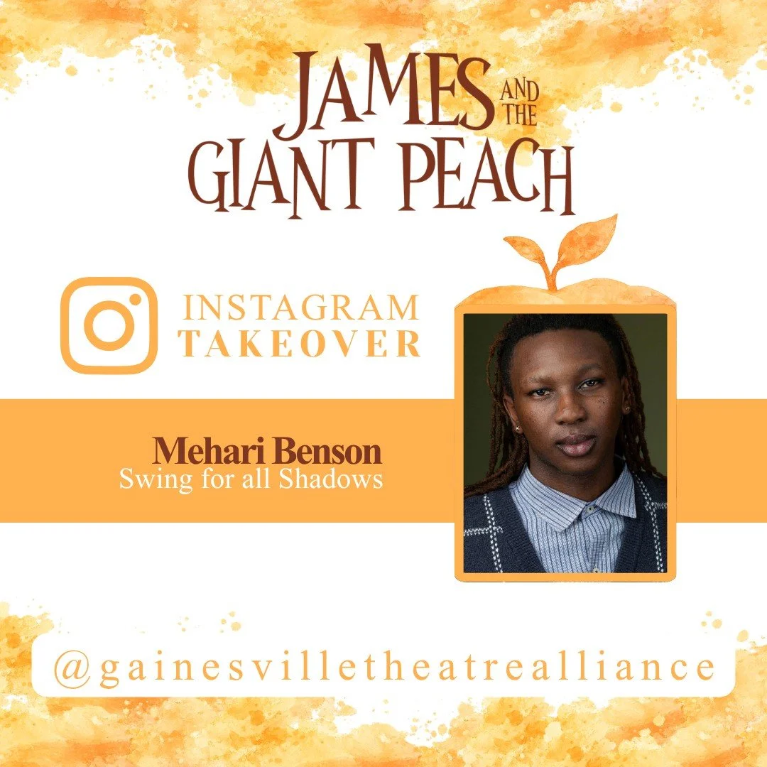 🍑 Follow along tomorrow as Mehari Benson (Swing) takes over our stories! 

👀 Mehari will take you behind the scenes of our first school matinee performances, ahead of Friday's public opening of JAMES AND THE GIANT PEACH!

 🎟️ JAMES AND THE GIANT P