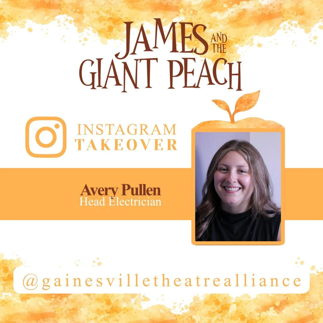 Tomorrow, we&rsquo;re going backstage with Avery Pullen, Head Electrician for James and the Giant Peach! 💡🍑

Avery is taking over our stories for a look at the technical side of the production during our two-show Saturday.

🎟️ Performances are at 