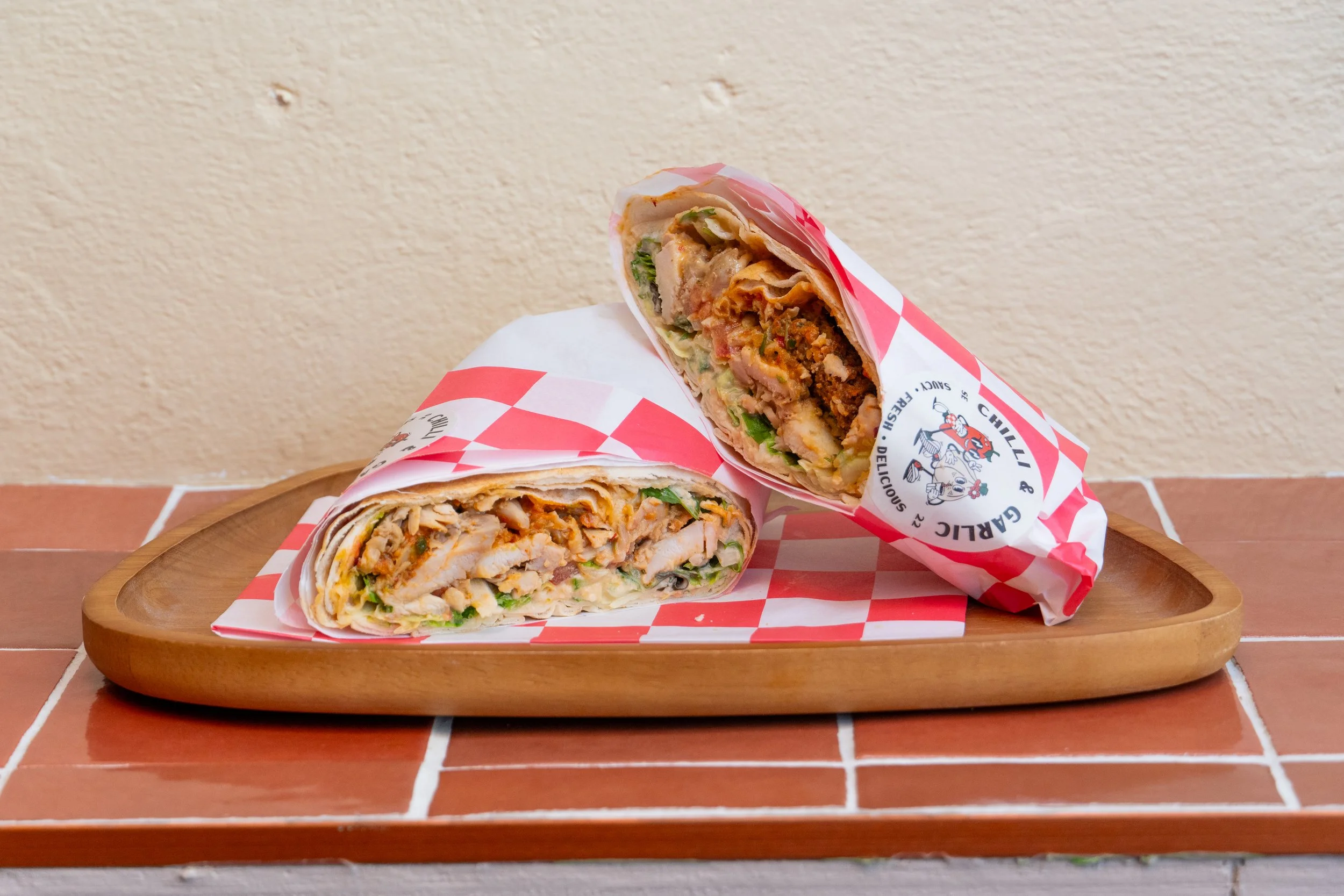 Falafel & Chicken Wrap