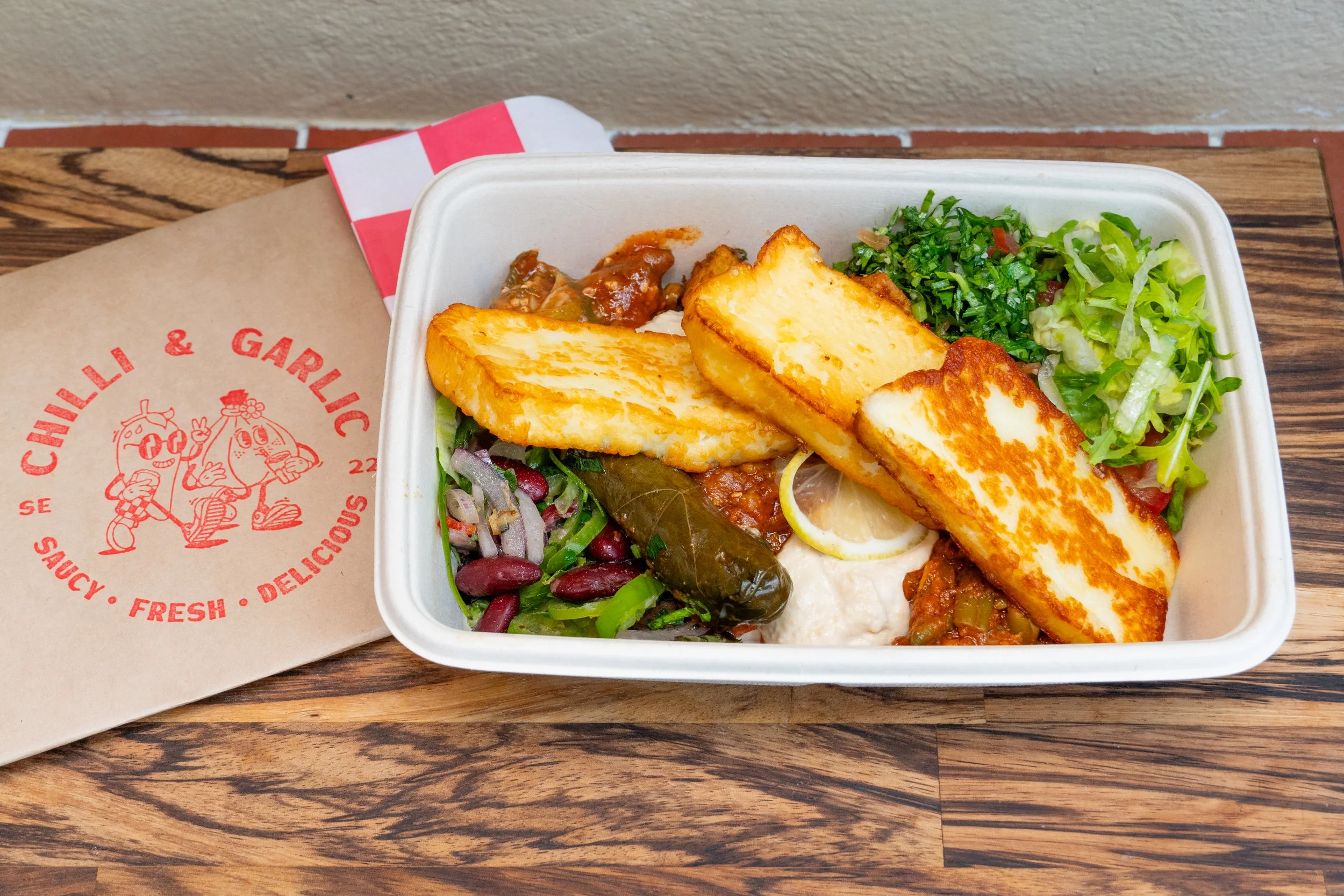 Halloumi Loaded Platter