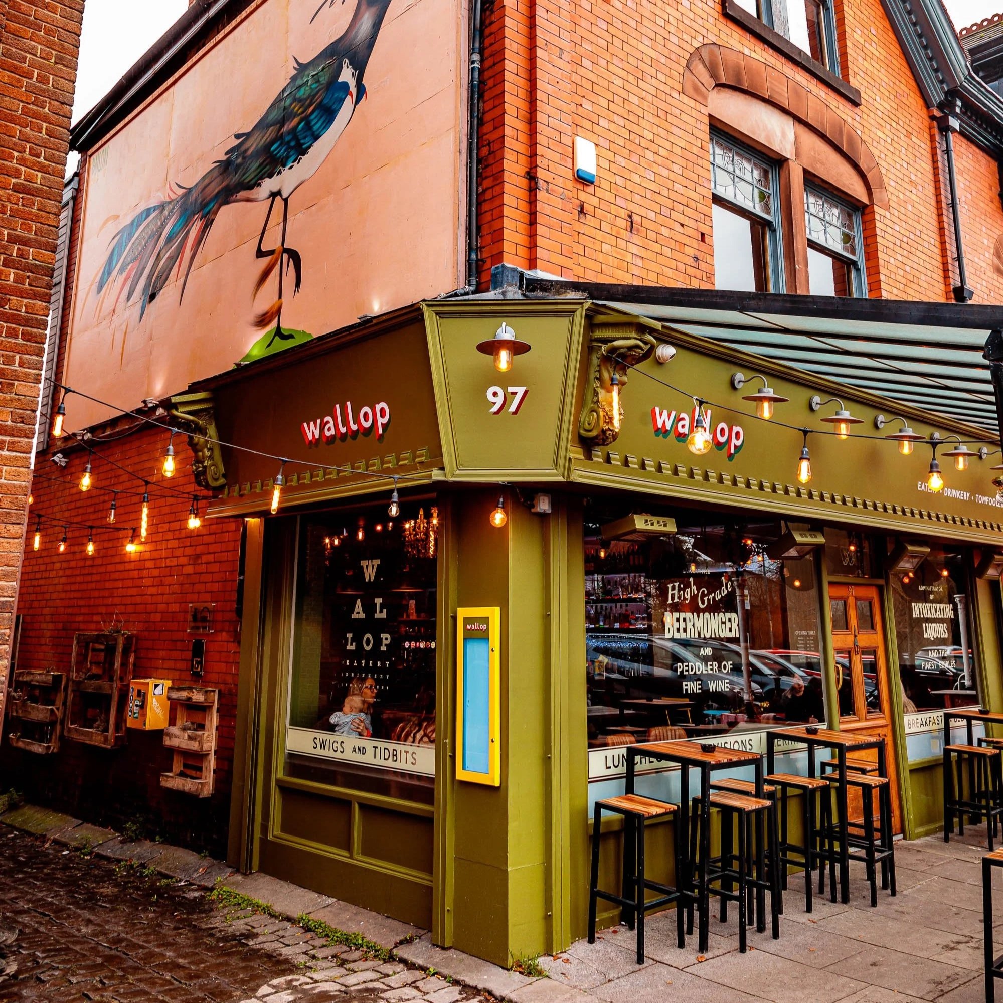 Wallop Didsbury exterior on Lapwing Lane