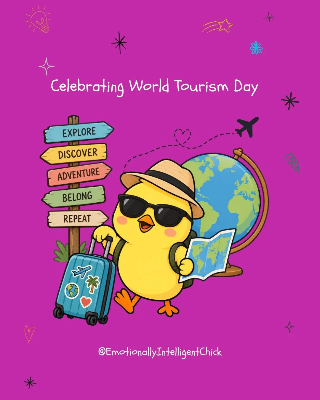 World Tourism Day is celebrated each year on September 27 to foster awareness of tourism's social, cultural, political, and economic value.

The UN says, "Tourism is often highlighted for its role in economic development. But it is more than tha