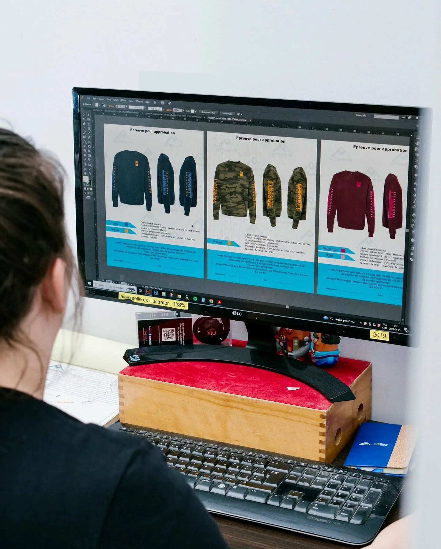 Conception et production de v&ecirc;tements personnalis&eacute;s pour @garrettindustriel. Merci &agrave; toute l&rsquo;&eacute;quipe de nous faire confiance depuis maintenant 8 ans! 🤝