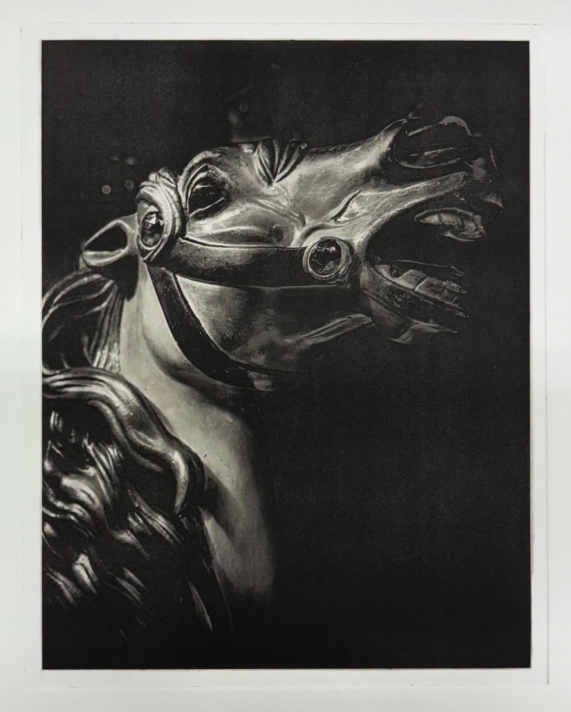"Awakening" - Polymer photogravure created by Susan James. Edition of 30 pieces plus three artist proofs. Click image for more information.