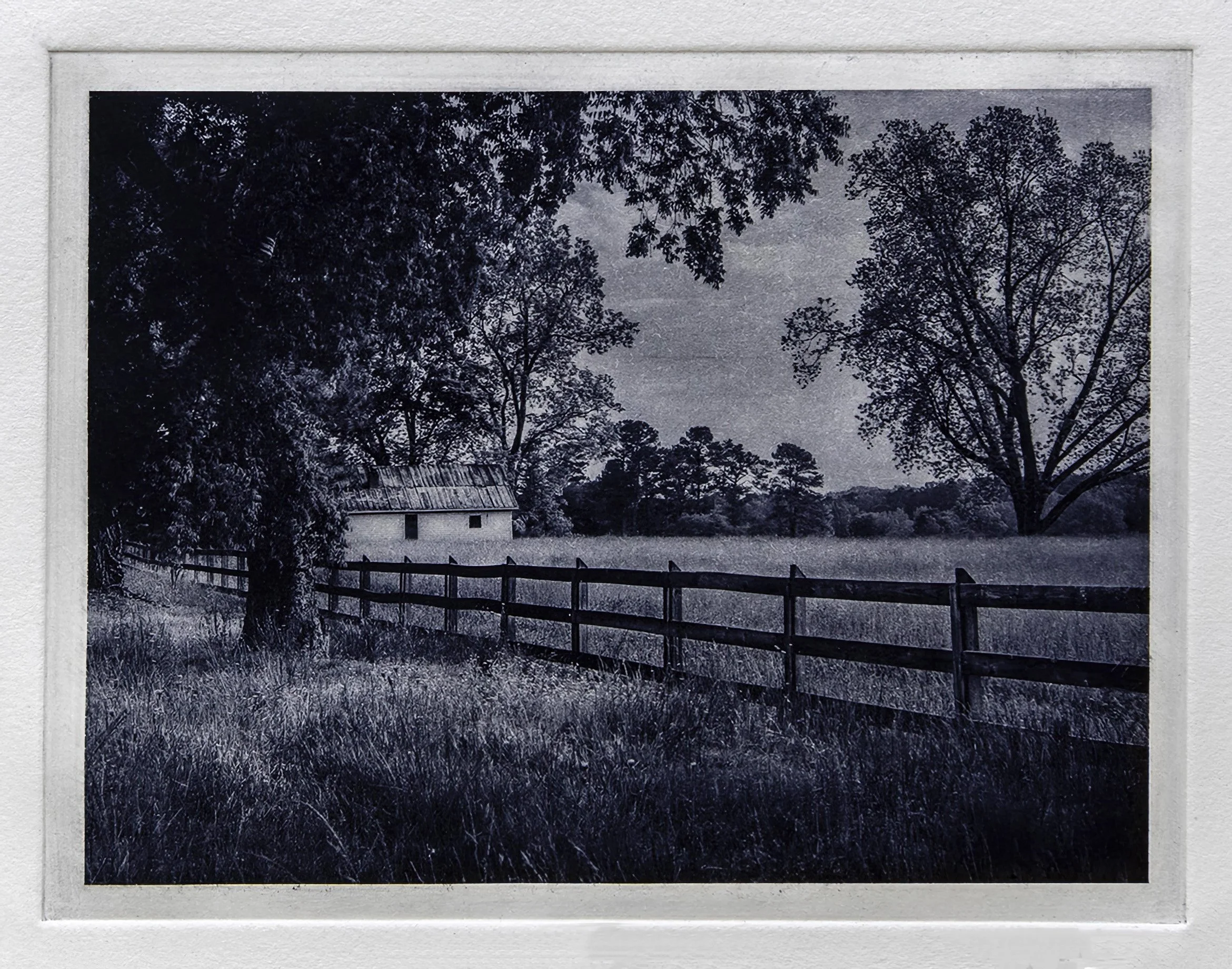 "Along The Byway" Copper plate photogravure, by artist Susan James. Edition of 50 pieces plus five artist proofs. Click the image for more information.