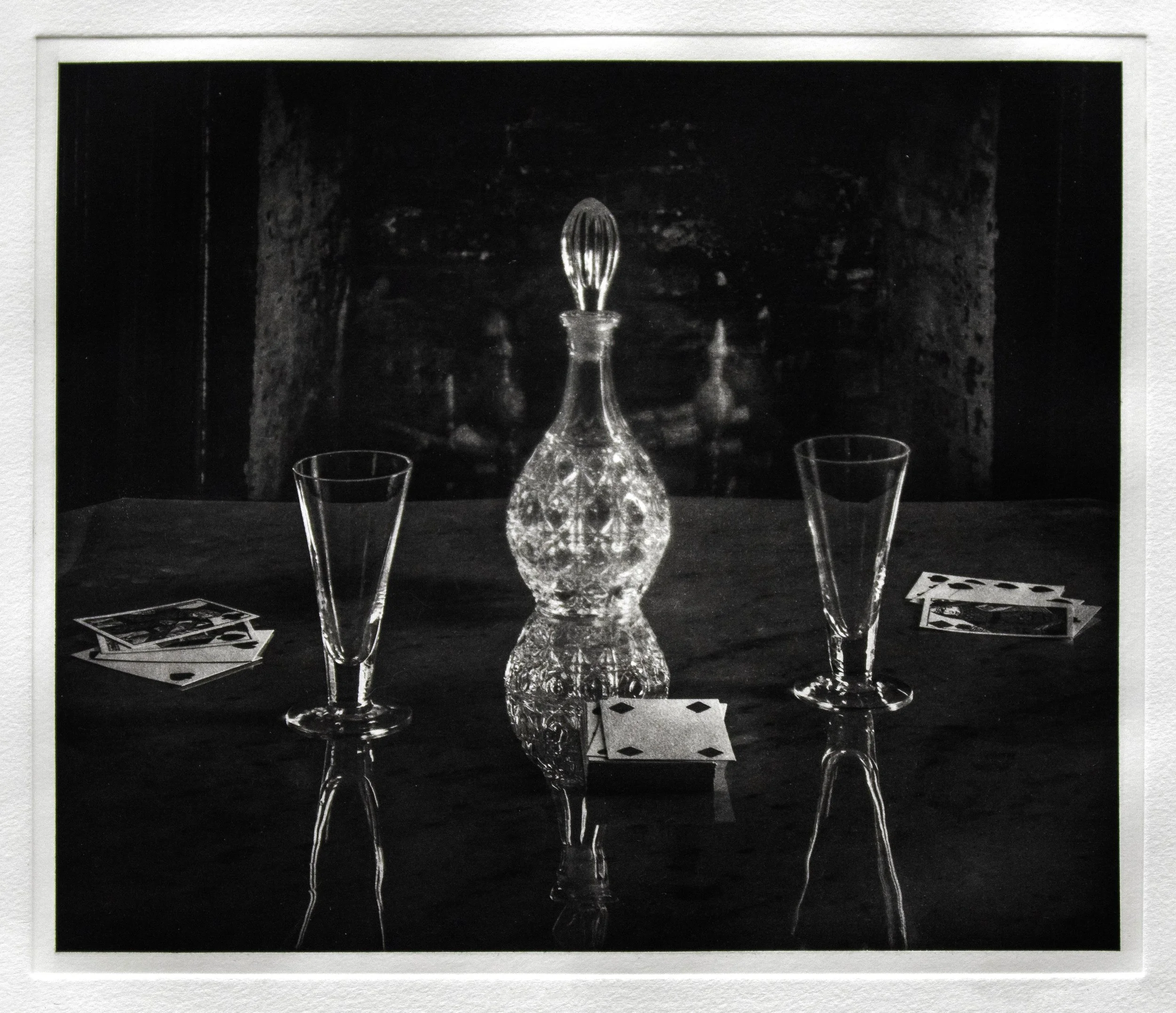 "Final Hand" Copper plate photogravure, by artist Susan James. Edition of 50 pieces plus five artist proofs. Click the image for more information.