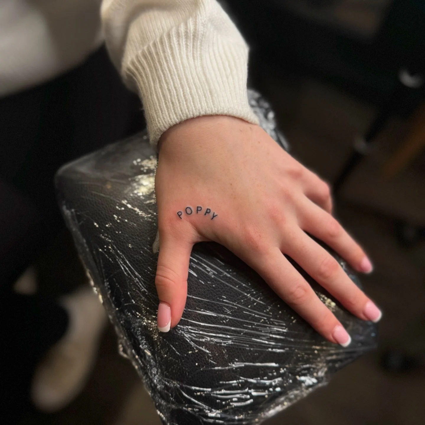 If there is one thing I absolutely love doing is tattooing names on people. I think its beautiful to love someone so much to have their name or something that resembles them tattooed on you. Here are some of my recent tattoos:
1: Daughter’s nam