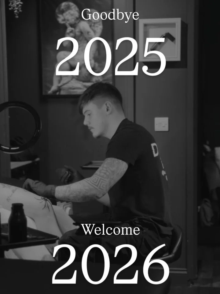 My 2025 year of tattoos, swipe to find yours>>>
I hope you&rsquo;ve enjoyed it as much as I have! only about 2 weeks late, been busy behind the scenes, sorry for the lack of content! And if your tattoo isn&rsquo;t on here don&rsquo;t be upse