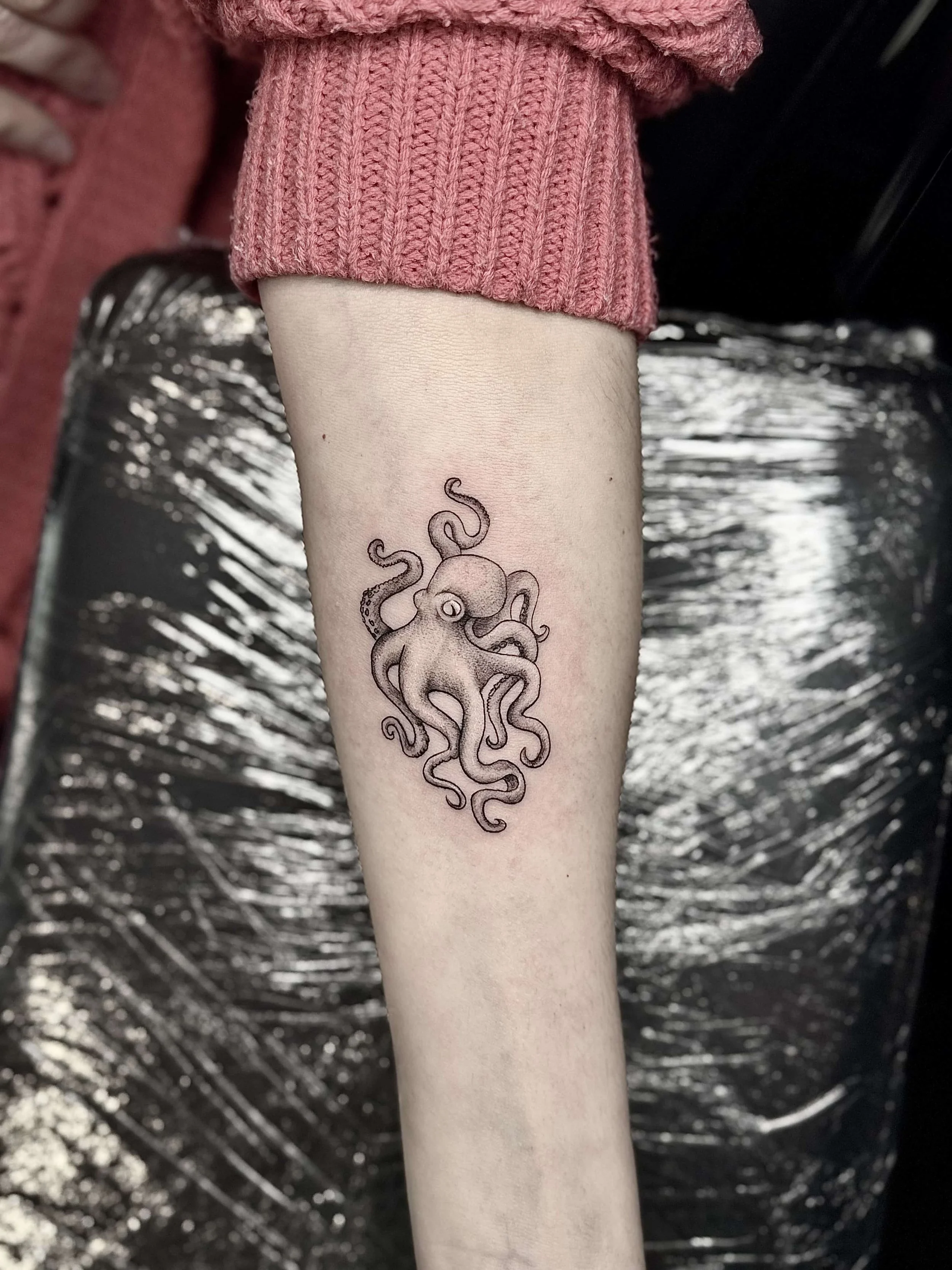 Octopus tattoo Devlin ink tattoos Colchester Essex google reviews