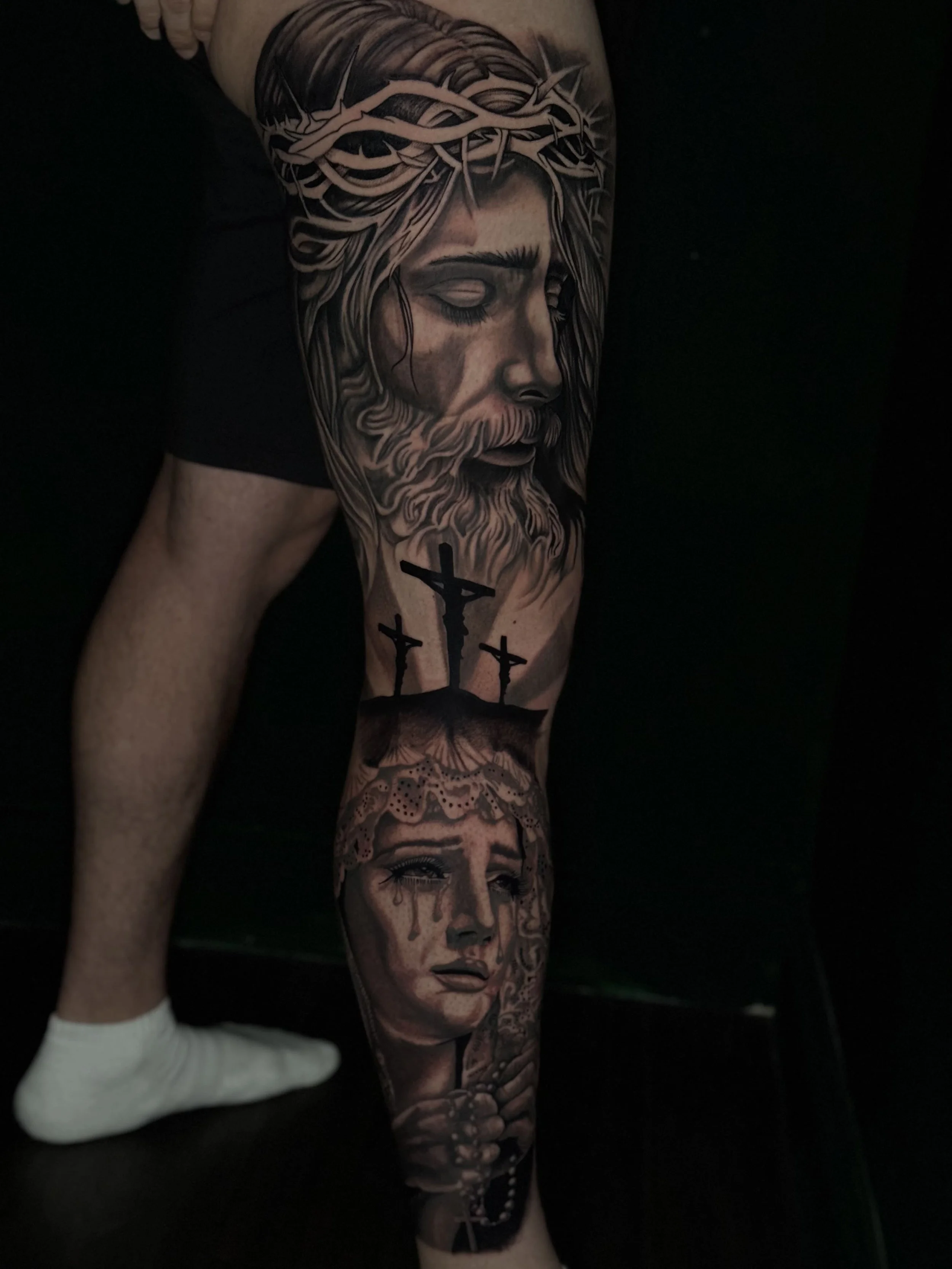 Jesus and Mary tattoo.jpeg