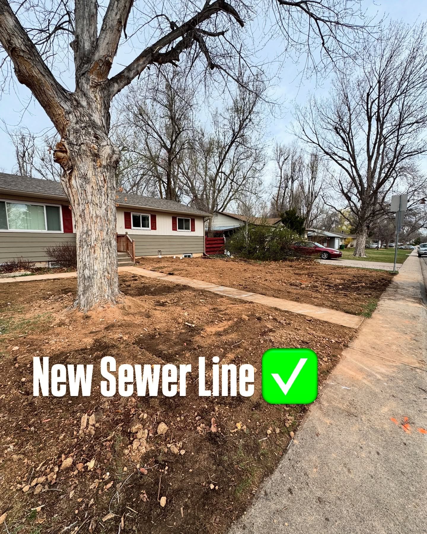 In need of a new sewer line?? We got you!! We would love to help you with this project and provide a seamless smooth experience for you. We know it can be stressful, let us help you through it! Call us, DM us, or shoot us an email at samantha@cobluec