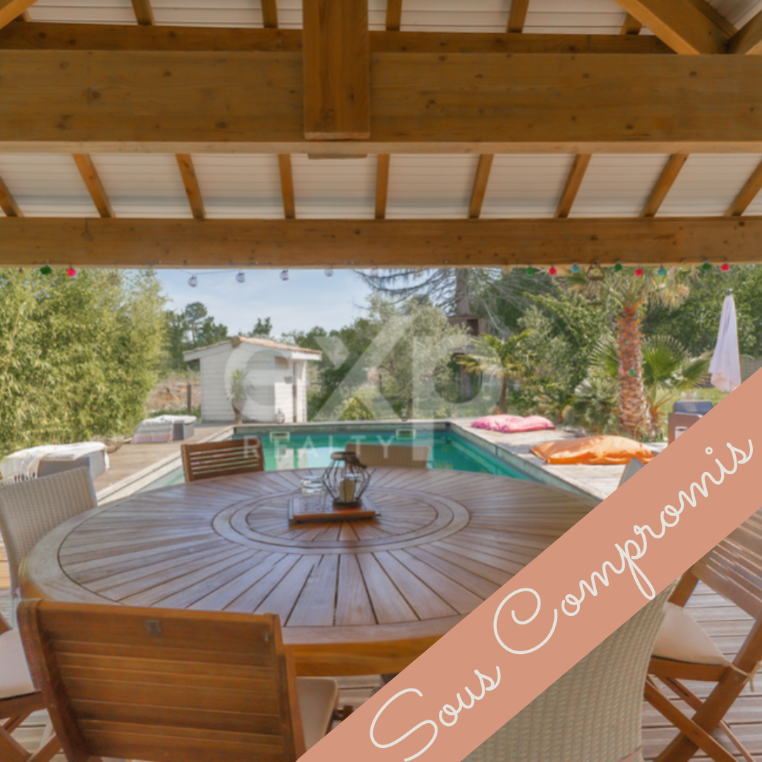 Salles - Lavignolle - 112m2 - Piscine - 1590m² - Forêt privée de 6000m²- 405 000 €