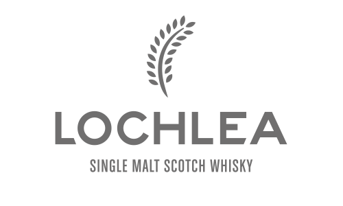 Lochlea Single Malt Scotch Whisky logo with a stylized wheat stalk above the brand name.
