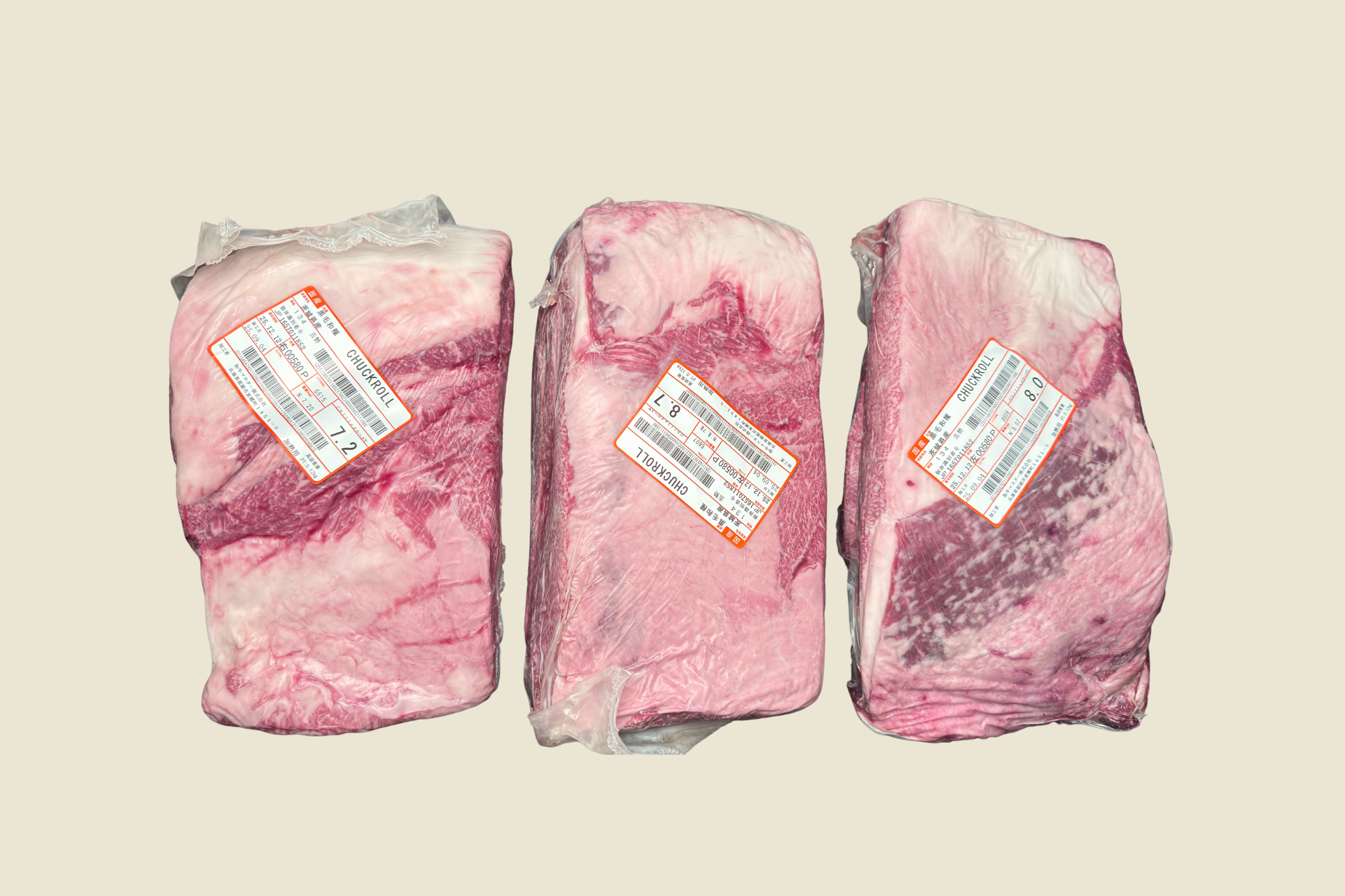 Japanese Wagyu Chuck Roll Set