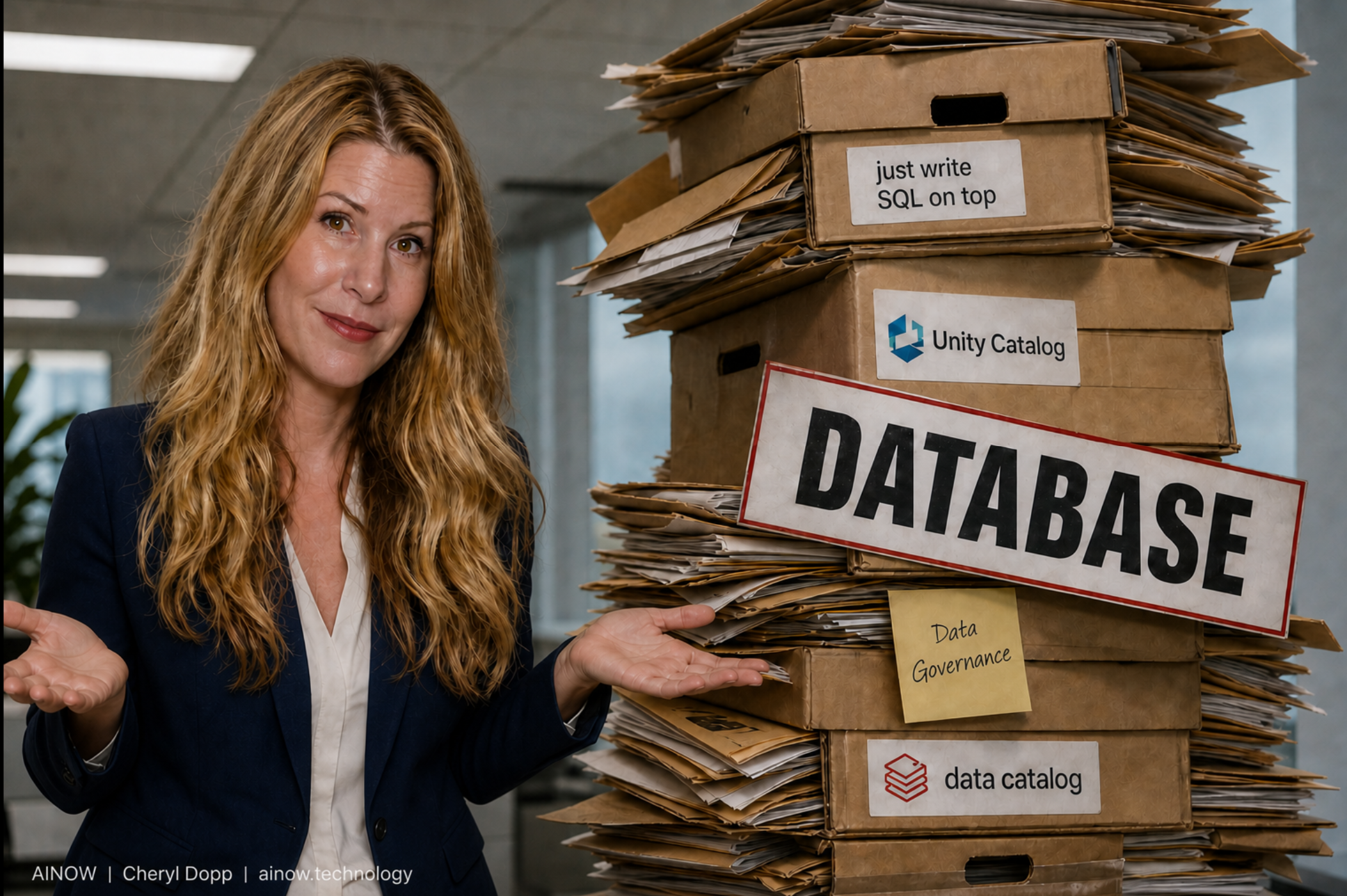 You Can't Sticker Your Way to a Database