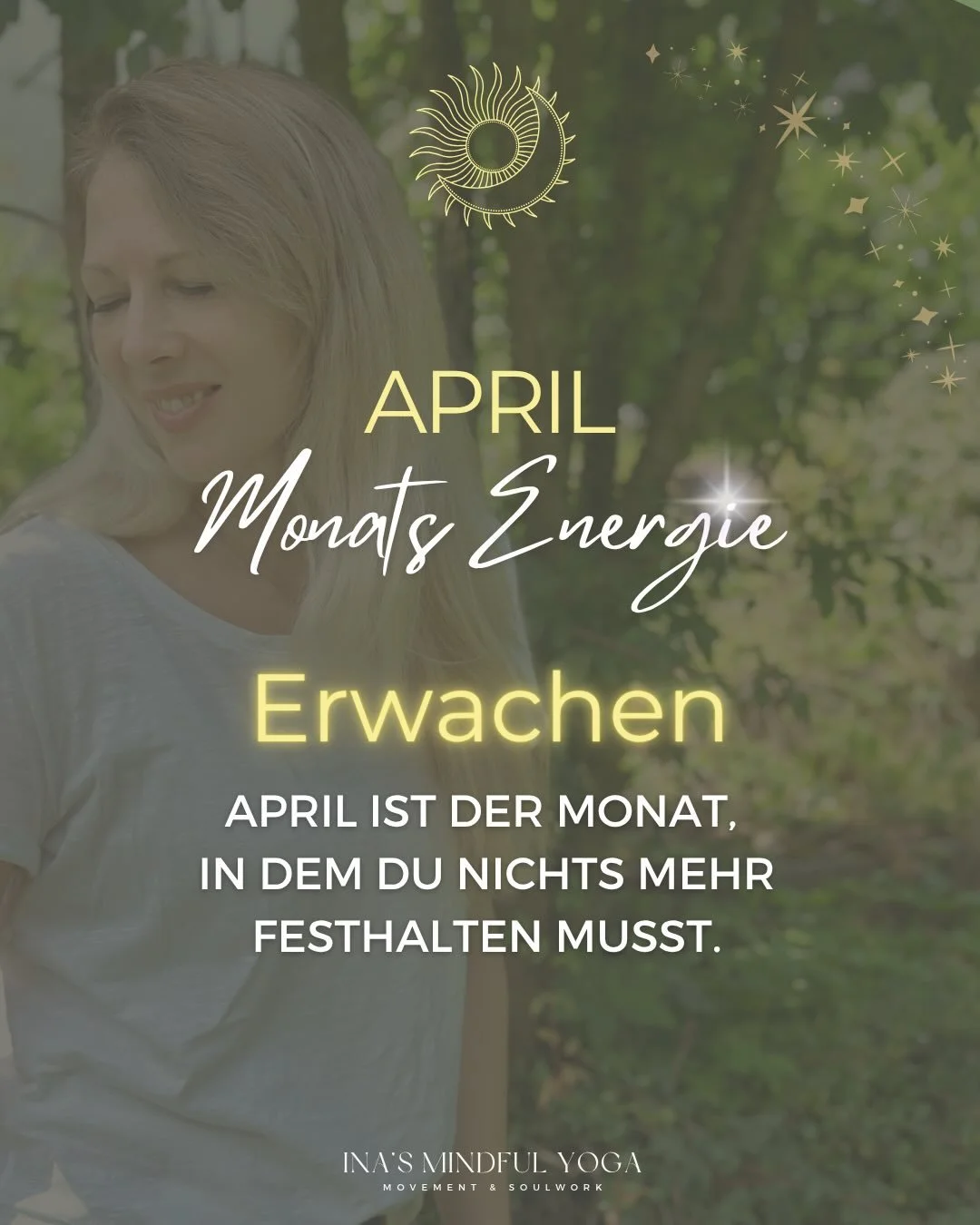 April f&uuml;hlt sich anders an.

Nicht laut.
Nicht dr&auml;ngend.
Eher leise.
Weich.
Ehrlich.
Vielleicht merkst du,
dass du nicht mehr alles halten kannst.
Dass dein K&ouml;rper m&uuml;de ist
vom Funktionieren.

Und genau darin liegt die Einladung d