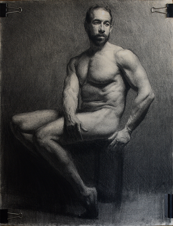 All Day Figure Pose (Untutored) 15th August
