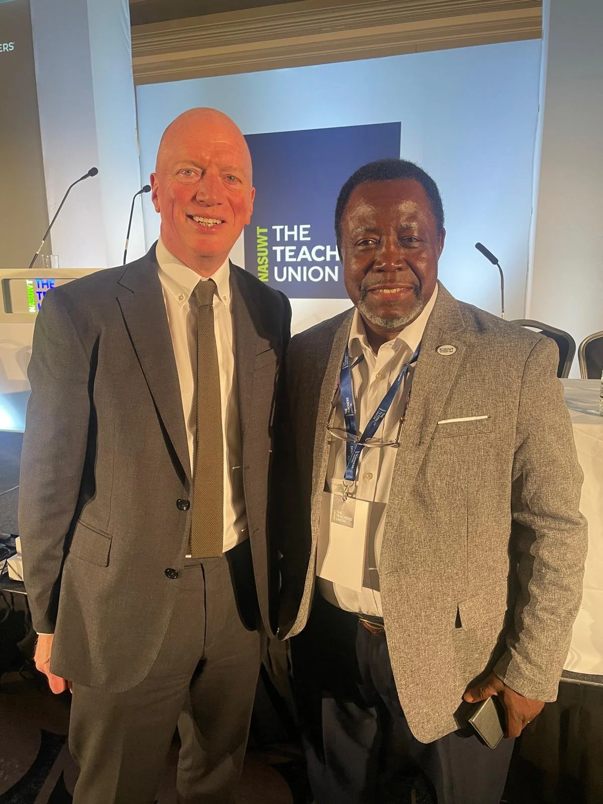 Matt attended the NASUWT Black Teachers' Conference and met with activists from across the country - 12/05/25