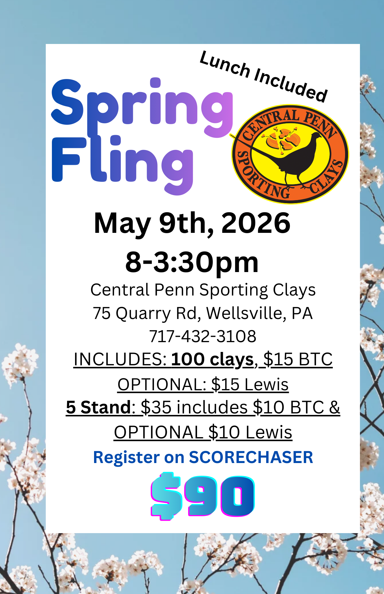 Spring Fling Registered Shoot