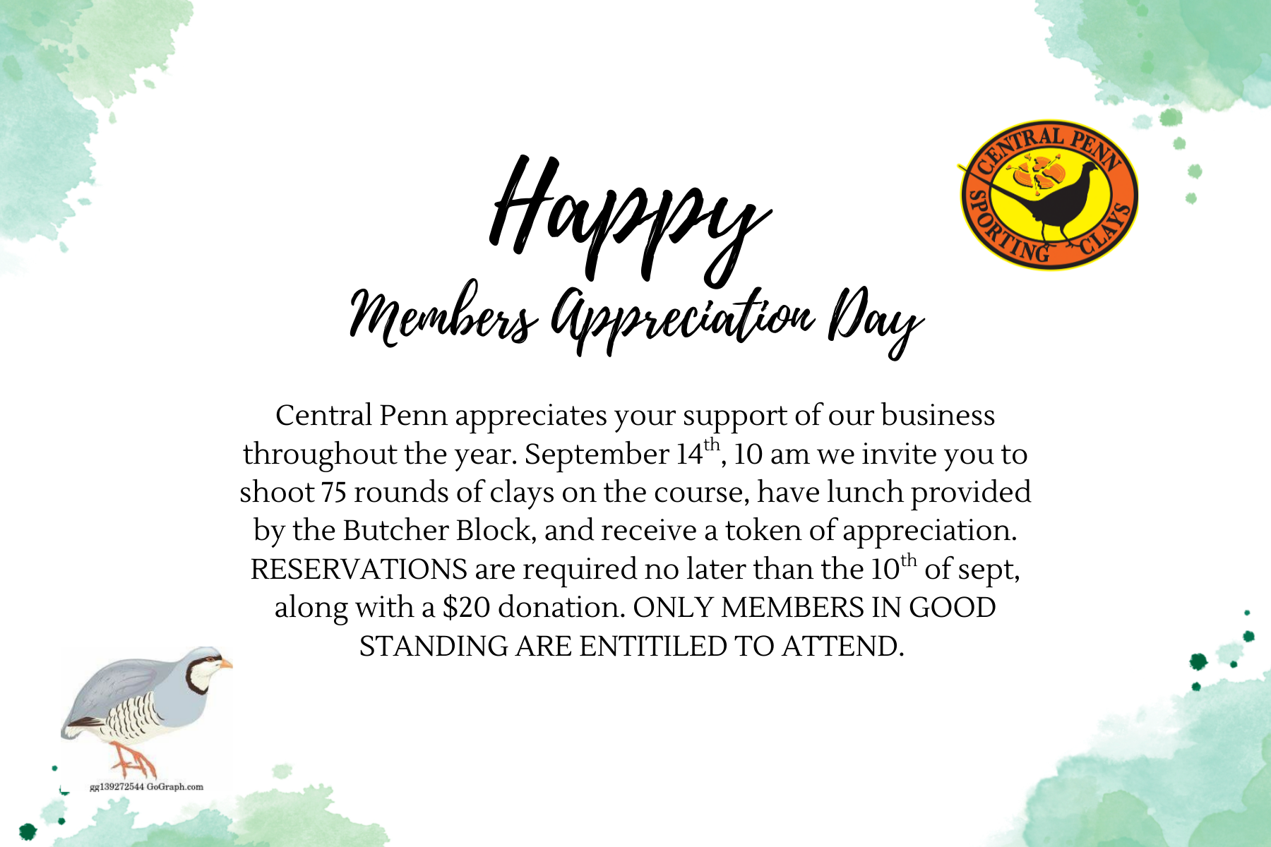 Members Celebration