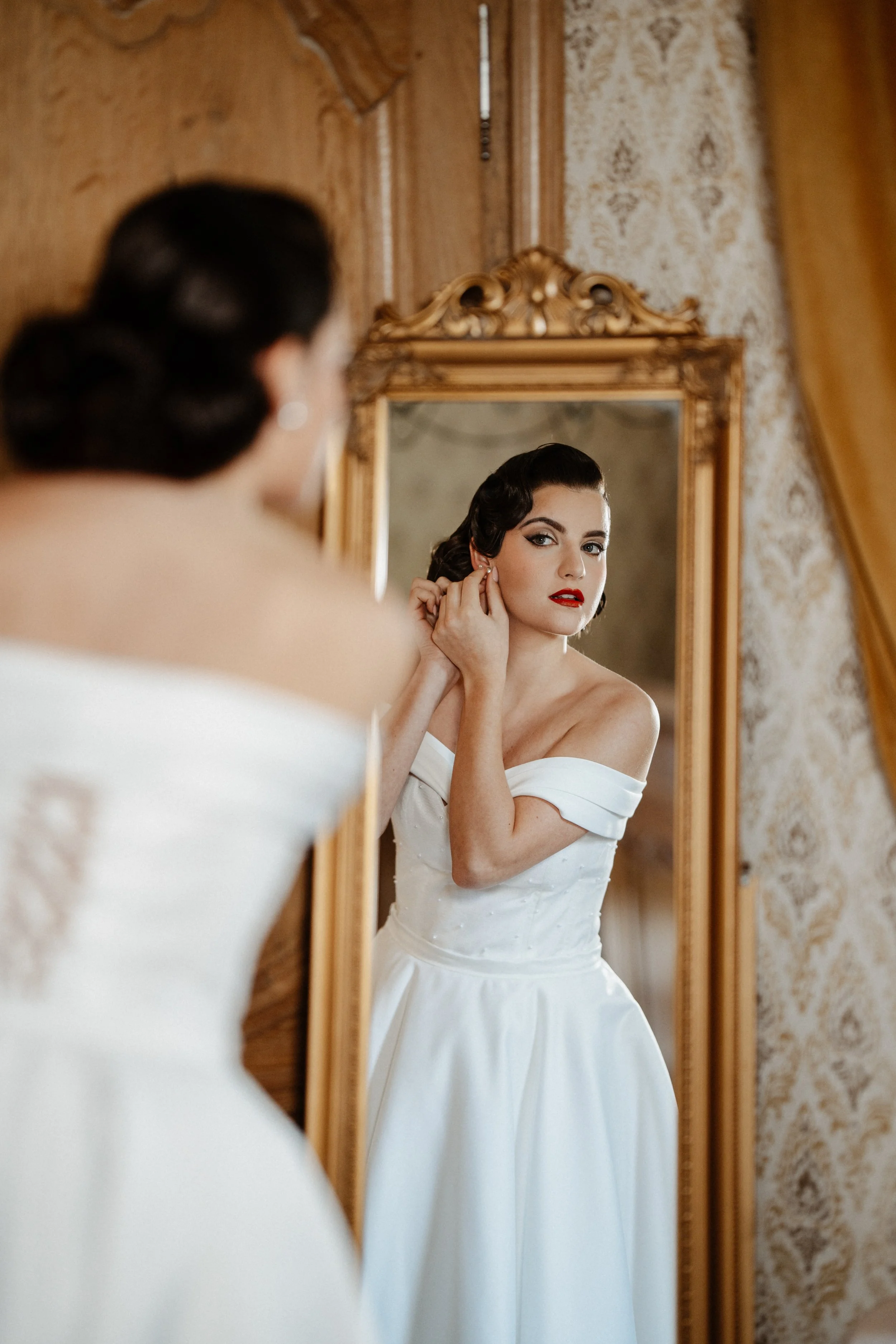 Shooting mariage année 40