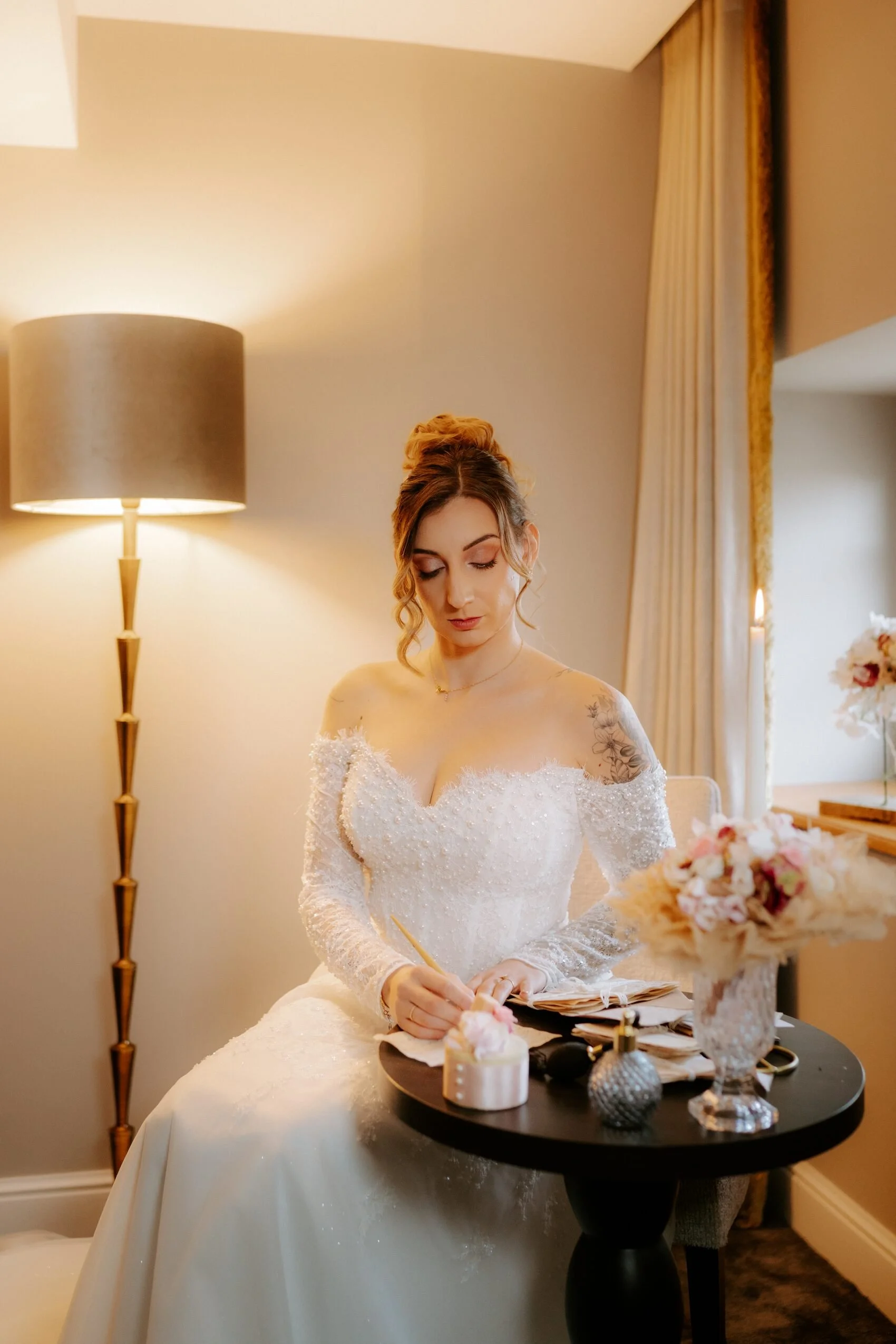 Maquillage mariée romantique 