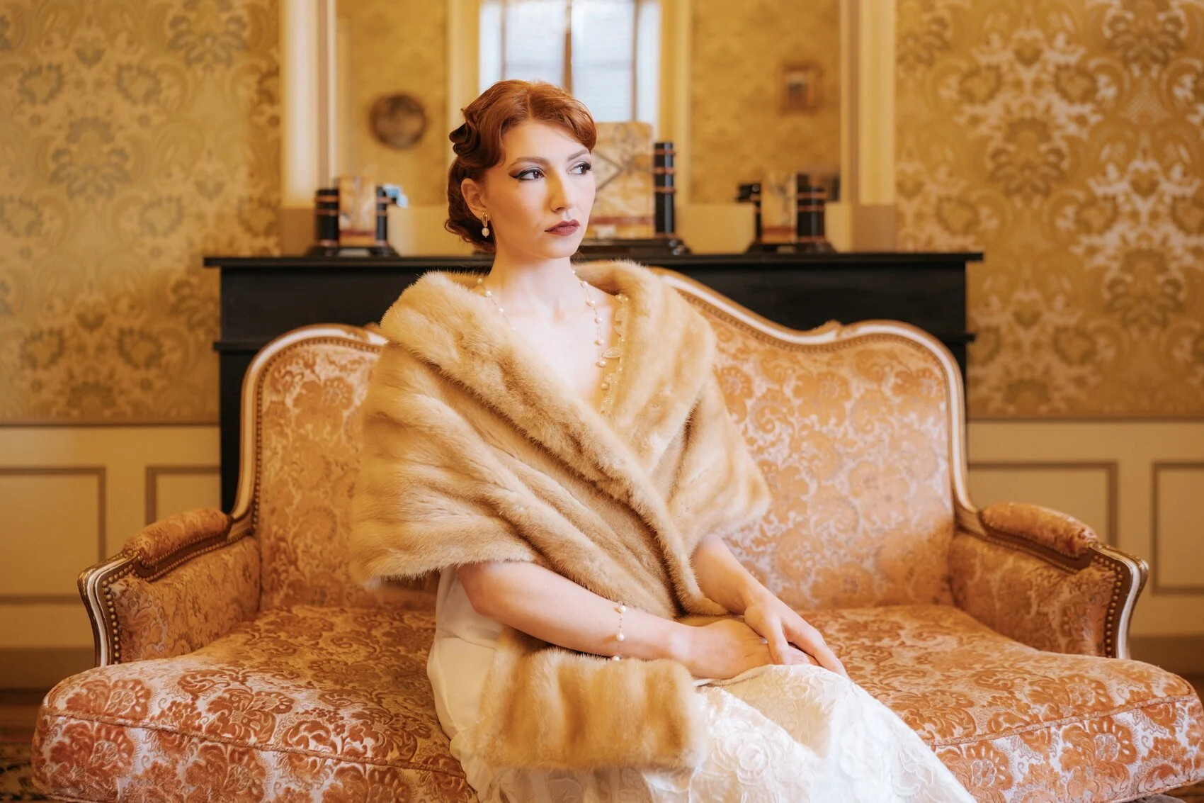 Maquillage mariée élégant et sophistiqué inspiré des années 20