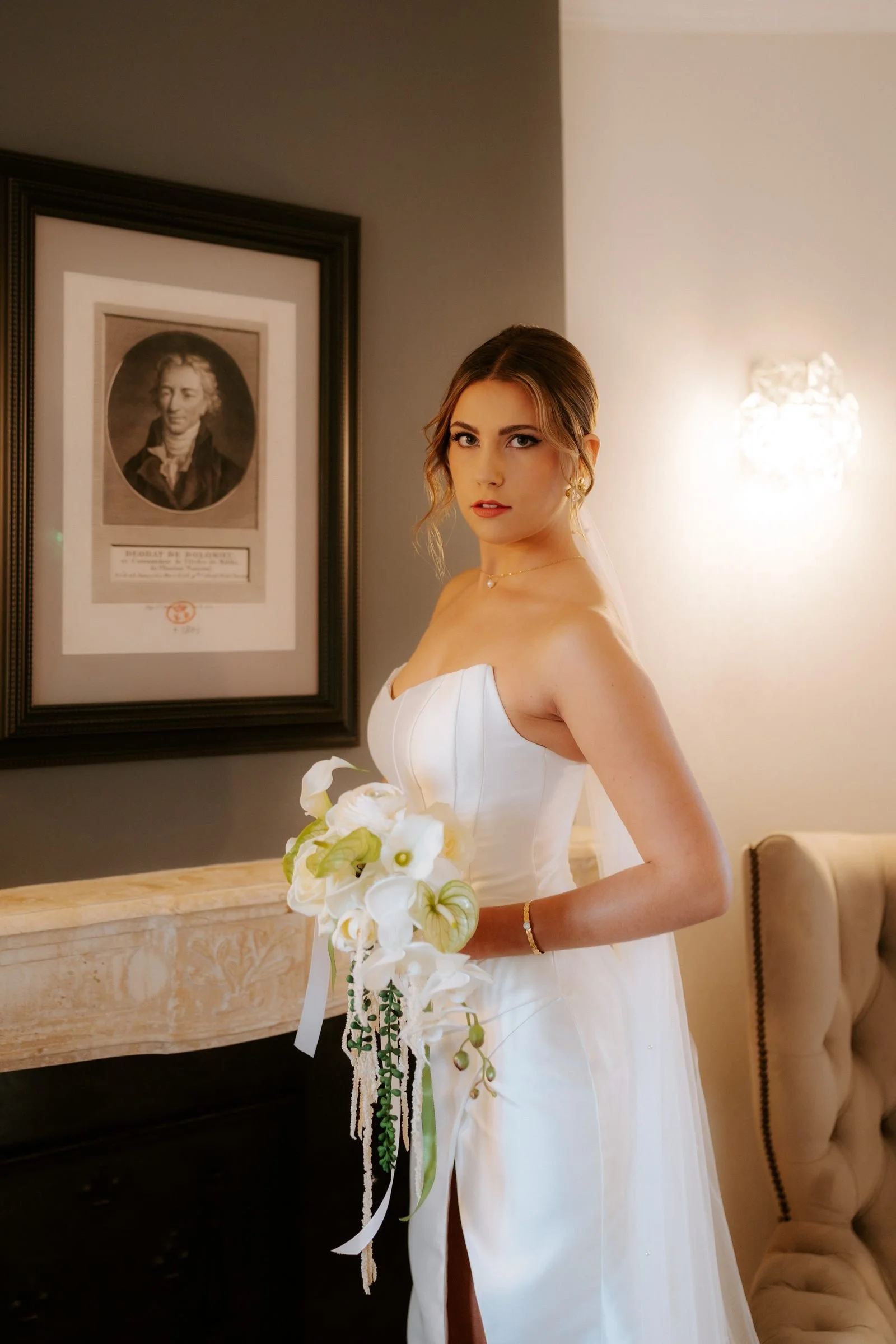Look mariée élégante