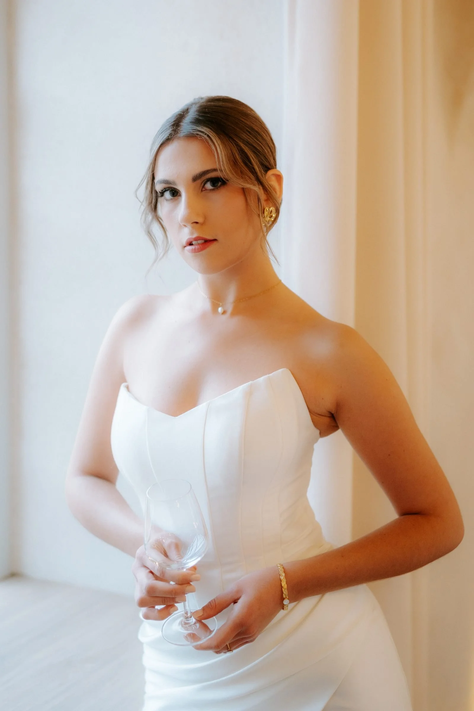 Maquillage mariée élégant