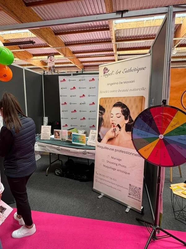 Groupama : stand maquillage enfants à Bugey Expo, Belley (Ain)