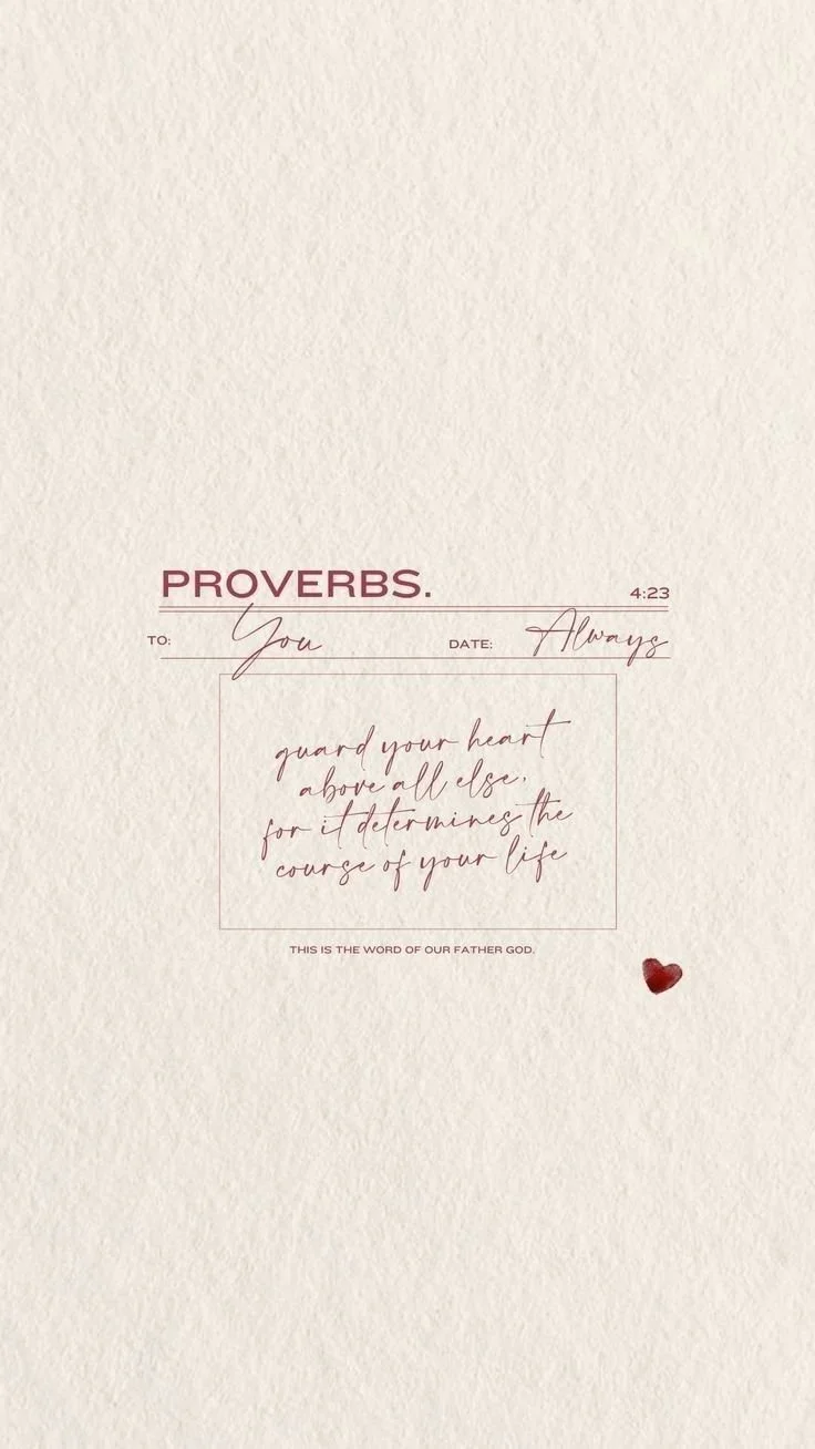 What You Think Matters: A December Reflection on Proverbs 4:23