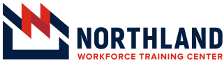 Northland Workforce Training Center logo with stylized mountain peaks and bold text