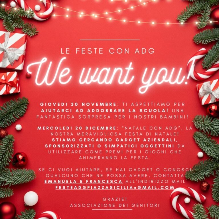 We want you!!!!