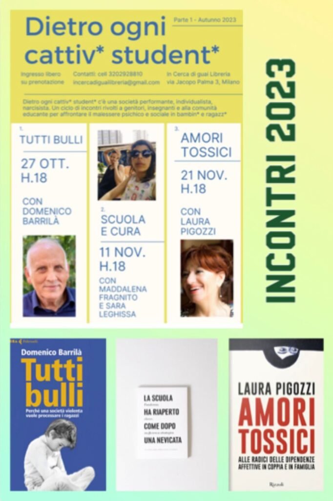 Incontri dedicati a educatori, genitori e docenti